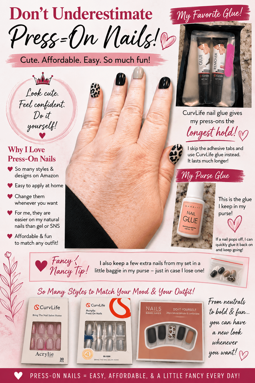 Don’t Underestimate Press-On Nails!&nbsp;💅